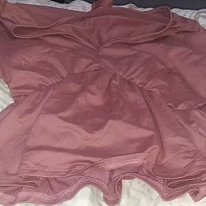 slightly cropped long sleeve tee